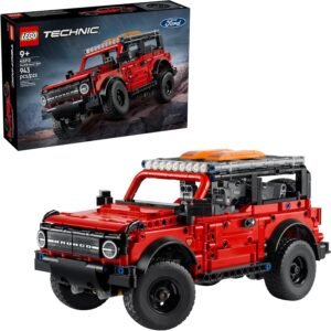 LEGO Technic Ford Bronco: Build & Drive Adventure LEGO Technic Ford Bronco Kids Toy Car - Building Toy for Boys and Girls, Ages 10+ - Car Toy and Model Kit - Makes a Cool Birthday Gift for Kids - Authentic Ford Bronco Trim & Details - 42213