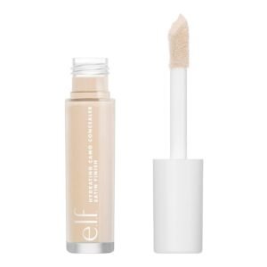 e.l.f. Hydrating Camo Concealer: Full Cover, Satin Finish e.l.f. Hydrating Camo Concealer, Covers Blemishes & Under-Eye Circles, Full-Coverage & Delivers A Satin Finish, Vegan & Cruelty-Free, Fair Warm