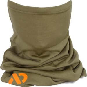 First Lite Aerowool Merino Wool Neck Gaiter - Ultralight Camo Hunting Face Mask