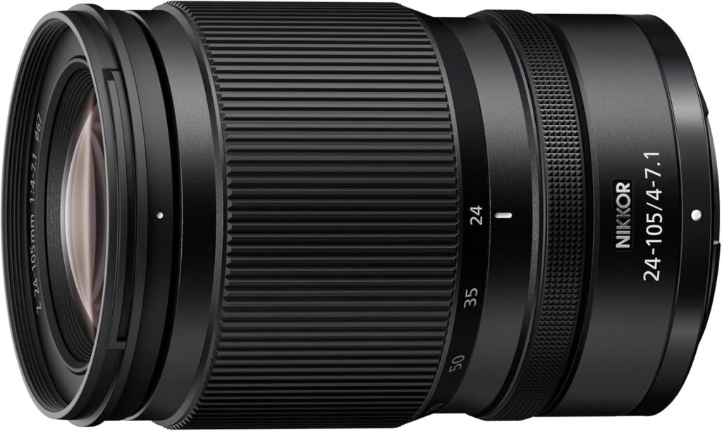 Nikon NIKKOR Z 24-105mm f/4-7.1 | Lightweight Full Frame Zoom Lens for Everyday Photo and Video | Nikon USA Model