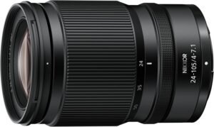 Nikon NIKKOR Z 24-105mm f/4-7.1 | Lightweight Full Frame Zoom Lens for Everyday Photo and Video | Nikon USA Model