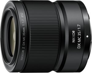 Nikon NIKKOR Z DX MC 35mm f/1.7 | Versatile Macro Lens with Large F1.7 Aperture for APS-C Size/DX Format Z Series mirrorless Cameras | Nikon USA Model
