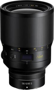Nikon NIKKOR Z 58mm f/0.95 S (Noct) | Exotic aperture professional f/0.95 low-light prime lens for Z series mirrorless cameras | Nikon USA Model