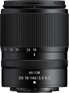 Nikon NIKKOR Z DX 18-140mm VR | Compact all-in-one zoom lens for APS-C size/DX format Z series mirrorless cameras (wide angle to telephoto) | Nikon USA Model