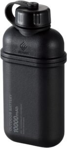 NESTOUT Rugged 10,000mAh PD20W Waterproof Power Bank NESTOUT 10000mAh Rugged Power Bank, Outdoor Battery Pack, 20W USB C Fast Charging PD, Waterproof IP67, Shockproof Military Grade, Tactical EDC Gear, Camping, Hiking, Hunting, Survival (Black)