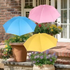 Tryly Plant Umbrellas for Outdoor Plants, Garden Umbrella Shade for Potted Plants and Garden Beds, Provide Shade to ‌Defend Plants From Blazing Sun