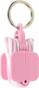 Portable Holder: Stylish Hair Tie Organizer With 3 Bonus Ties
