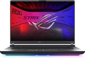 Best Laptop Deals ASUS ROG Strix G16 (2025) Gaming Laptop, 16” ROG Nebula 16:10 2.5K 240Hz/3ms, NVIDIA® GeForce RTX™ 5080, Intel® Core Ultra 9 275HX, 32GB DDR5, 1TB PCIe Gen 4 SSD, Wi-Fi 7, Windows 11 Home, G615LW-AS96