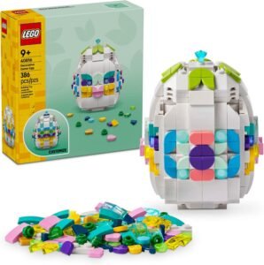 LEGO Decorative Easter Egg Building Toy for Girls & Boys - Springtime Craft Activity for Kids, Ages 8+ - Basket Stuffer or Gift Idea for Easter, Birthdays, & Special Occasions - 40816