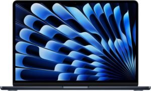 Apple 2026 MacBook Air 13-inch Laptop with M5 chip: Built for AI, 13.6-inch Liquid Retina Display, 16GB Unified Memory, 512GB SSD, 12MP Center Stage Camera, Touch ID, Wi-Fi 7; Midnight
