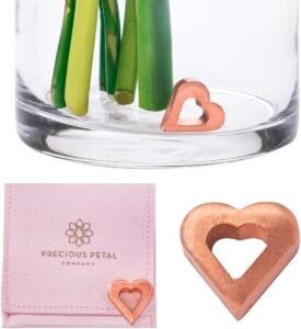 Flower Food Alternative for Fresh Cut Flowers. Copper Charm Keeps Flower Water Clean and Clear. Just Place it in the Vase, Reusable (1)