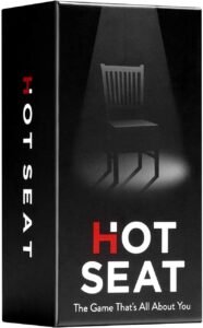 HOT SEAT Party Game - The Family Card Game That's All About You - for Kids,Teens, College Students, Adults + Families - Perfect Christmas White Elephant Gifts, Stocking Stuffers + Board Games Night