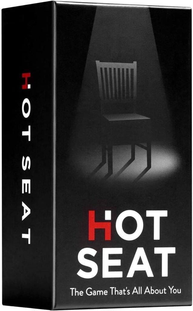 HOT SEAT Party Game - The Family Card Game That's All About You - for Kids,Teens, College Students, Adults + Families - Perfect Christmas White Elephant Gifts, Stocking Stuffers + Board Games Night