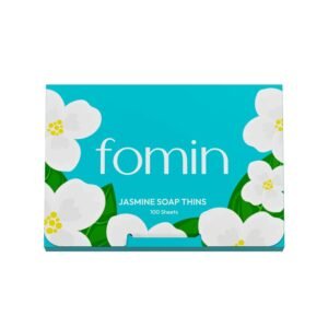 FOMIN - Paper Soap Sheets for Hand Washing - (100 Sheets) Jasmine Portable Travel Soap Sheets, Dissolvable Camping Mini Soap, Portable Hand Soap sheet