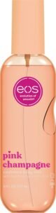 eos Cashmere Body Mist, Pink Champagne, Body Spray for Women, Hair Mist, Moisturizing, Hyaluronic Acid, Glycerin, Vegan, Cruelty-free, 6 fl oz